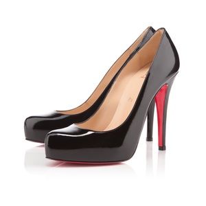 Christian Louboutin Rolando Black Patent Leather